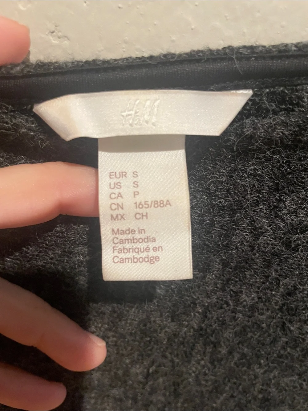 H&M soft wool